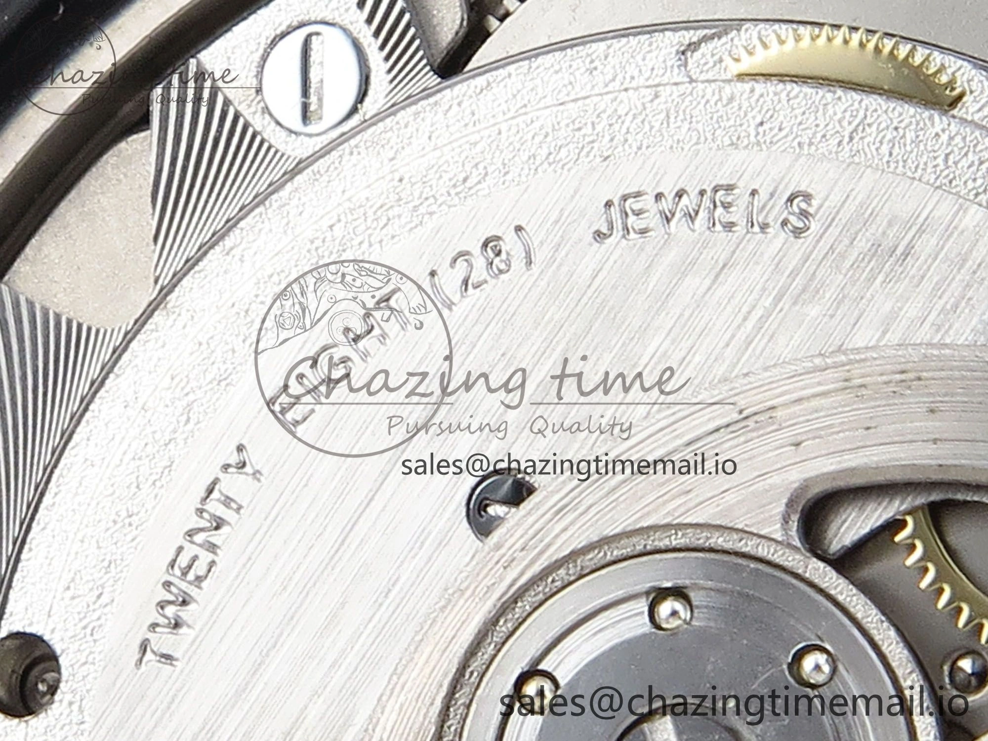 J13 33mm HTF 1:1 Best Edition Rainbow Numeral Markers Dial on Bracelet A12.1