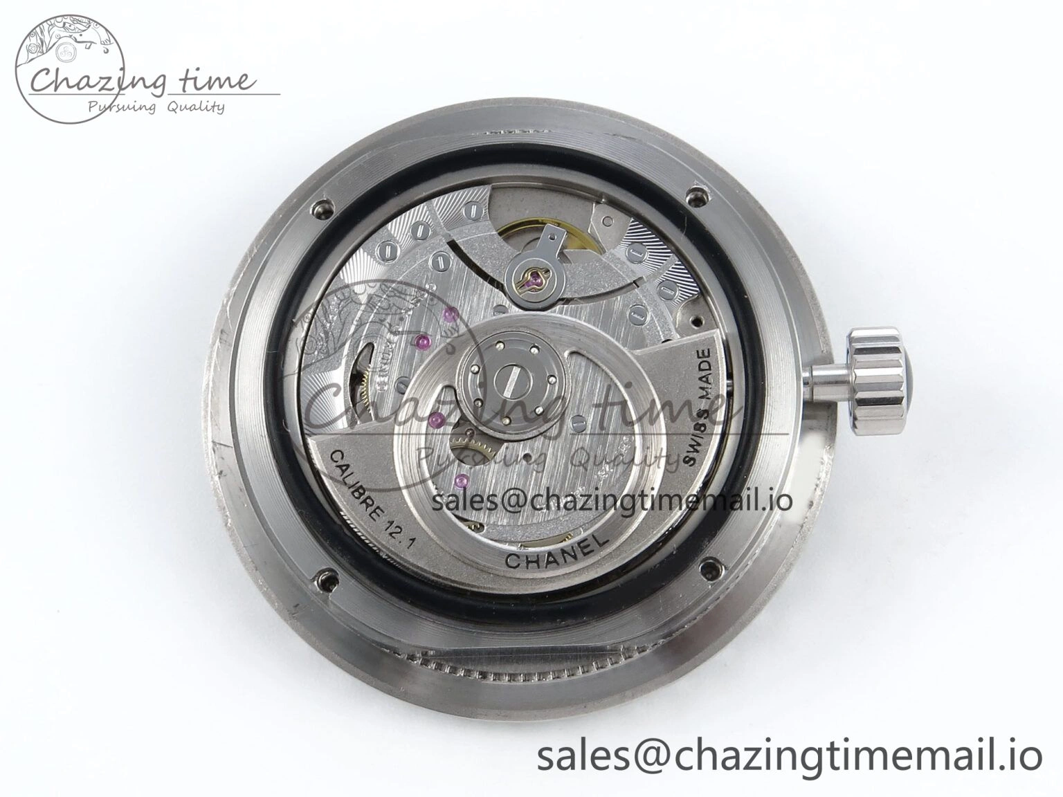 J13 33mm HTF 1:1 Best Edition Rainbow Numeral Markers Dial on Bracelet A12.1