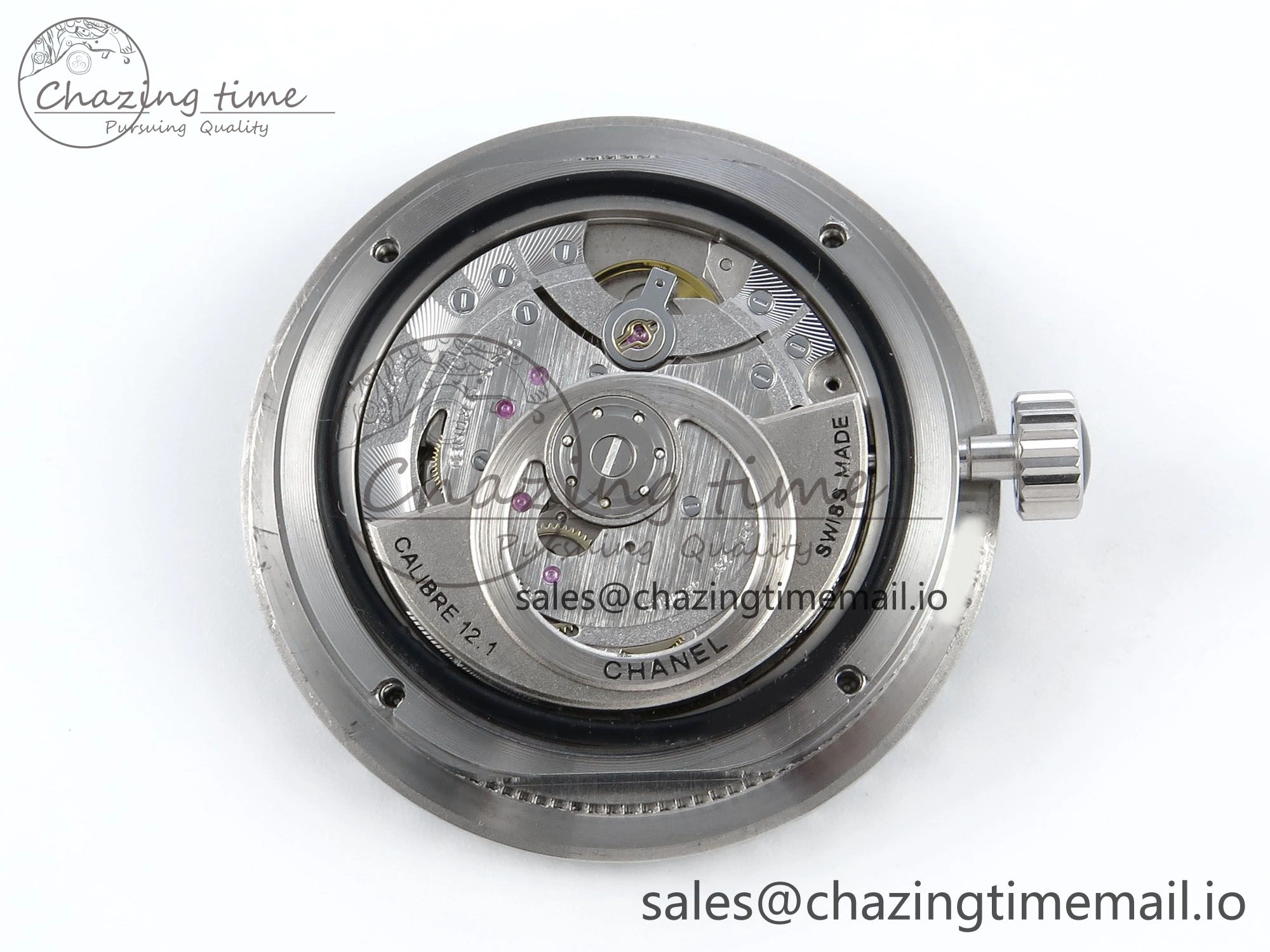 J13 33mm HTF 1:1 Best Edition Rainbow Numeral Markers Dial on Bracelet A12.1