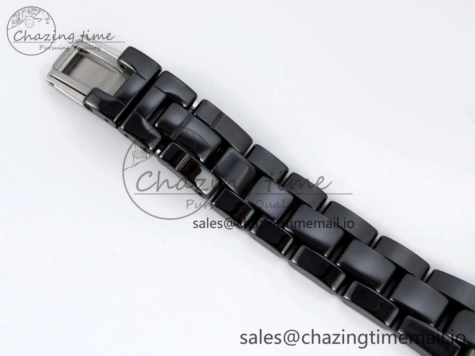 J13 33mm HTF 1:1 Best Edition Rainbow Numeral Markers Dial on Bracelet Swiss Quartz