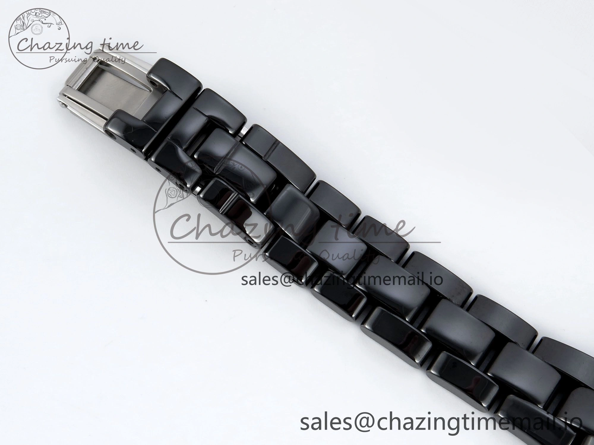J13 33mm HTF 1:1 Best Edition Rainbow Numeral Markers Dial on Bracelet Swiss Quartz