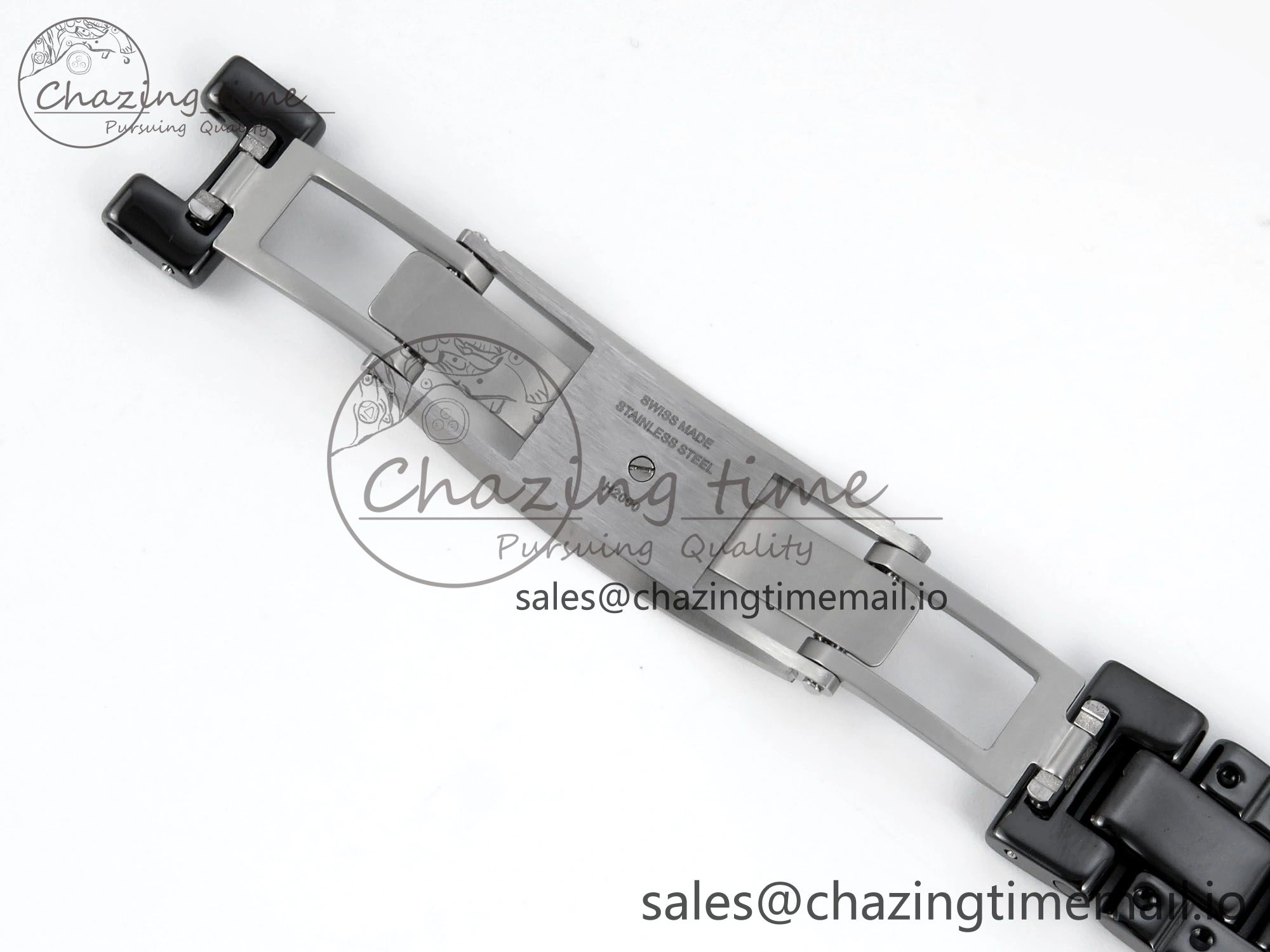 J13 33mm HTF 1:1 Best Edition Rainbow Numeral Markers Dial on Bracelet Swiss Quartz