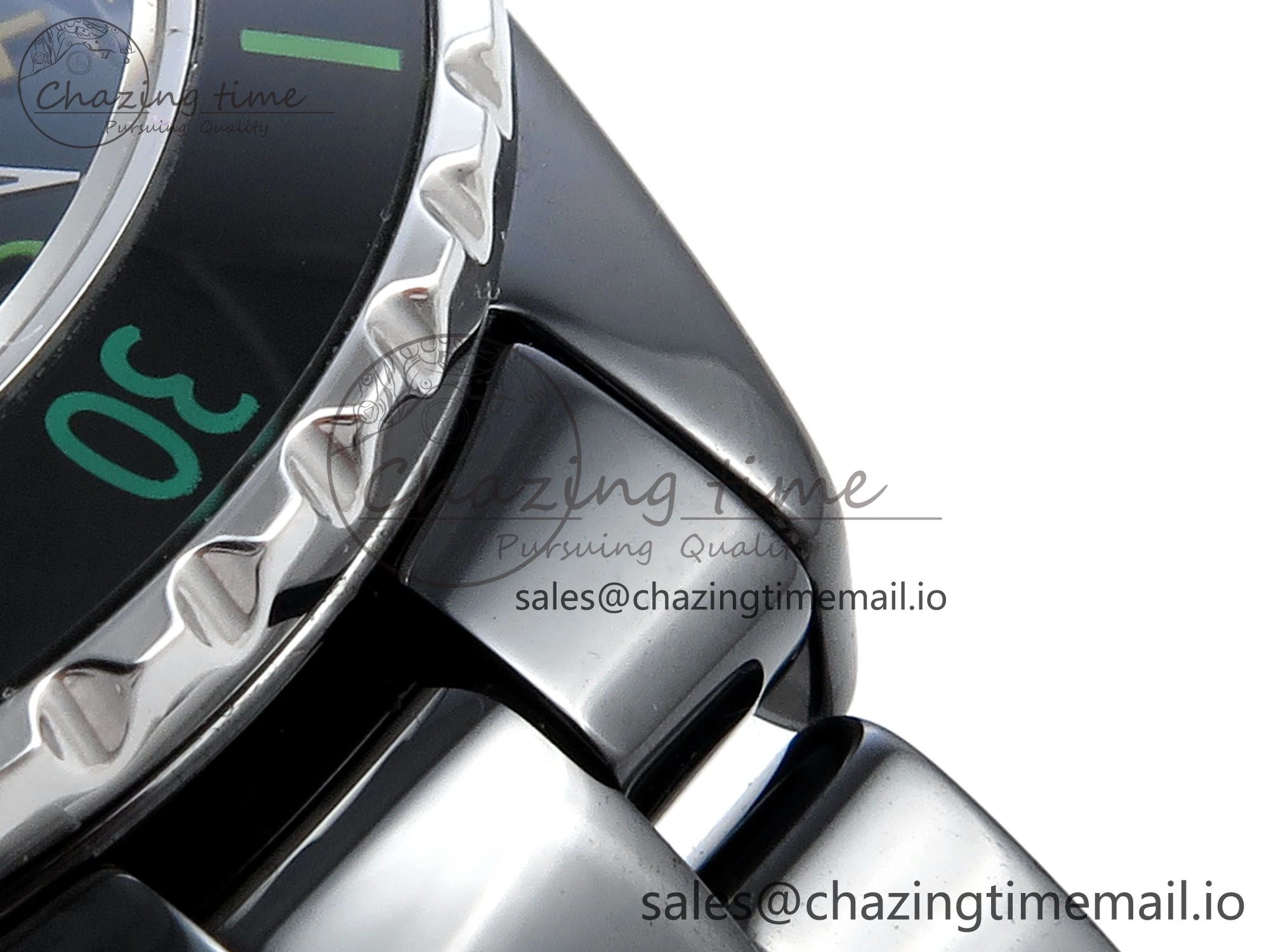 J13 33mm HTF 1:1 Best Edition Rainbow Numeral Markers Dial on Bracelet Swiss Quartz
