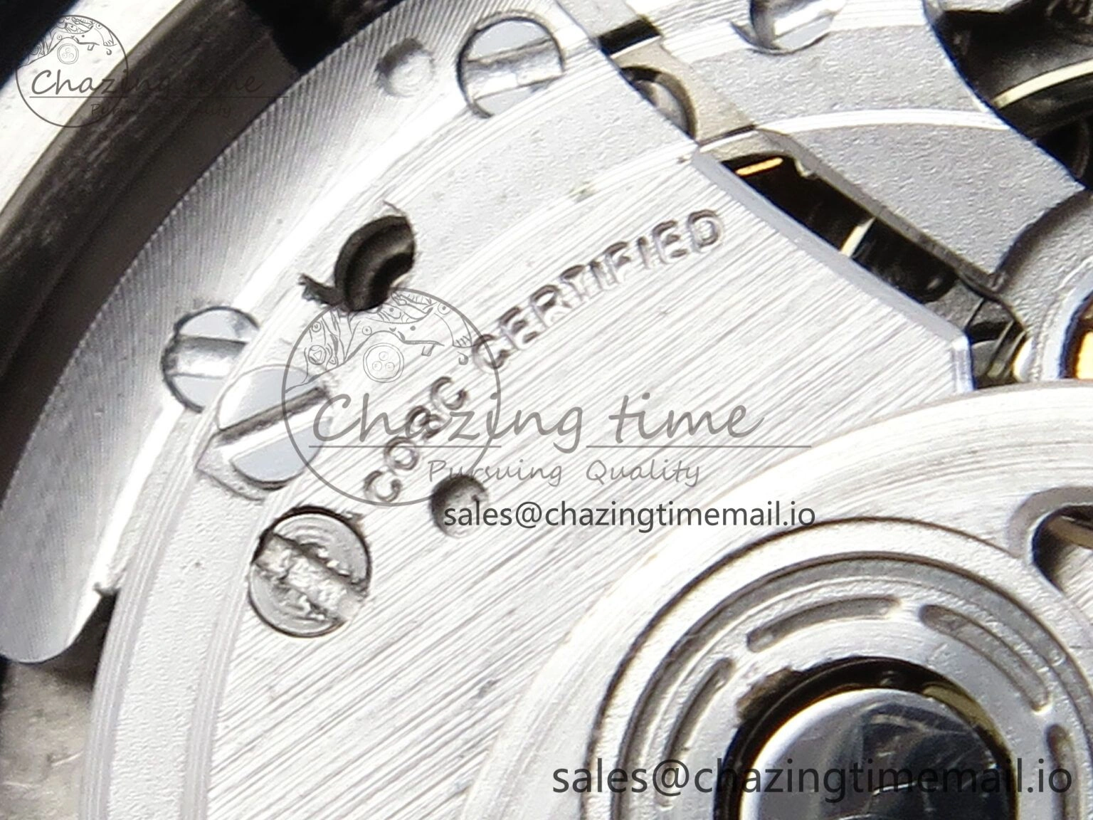 J13 33mm HTF 1:1 Best Edition White Ceramic Numeral Markers Dial on Bracelet A12.1