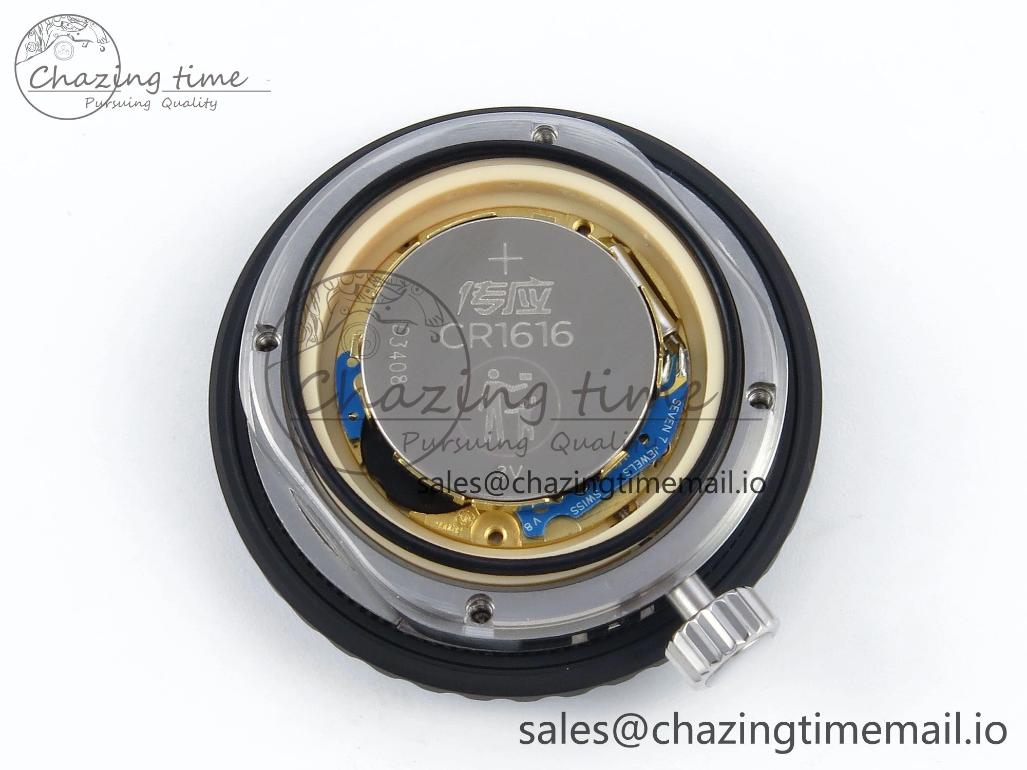 J13 33mm White Ceramic HTF 1:1 Best Edition Black and White Plaid Dial on Bracelet Swiss Quartz