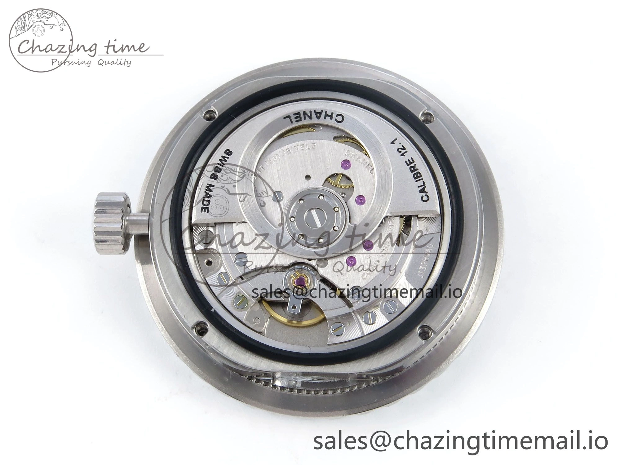 J13 33mm White Ceramic HTF 1:1 Best Edition White Boy Pattern Dial on Bracelet A12.1