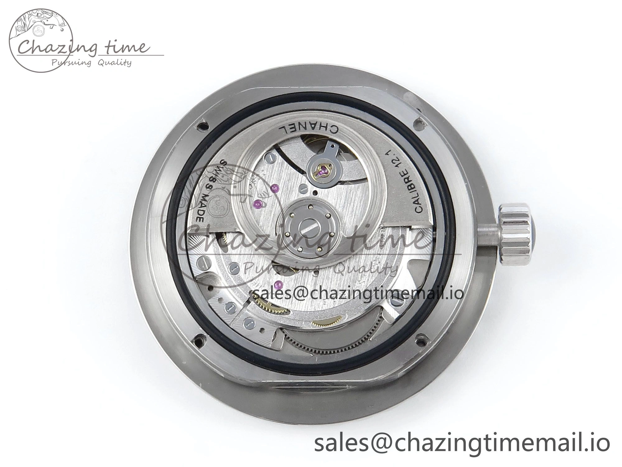 J13 33mm White Ceramic HTF 1:1 Best Edition White Black Dial on Bracelet A12.1
