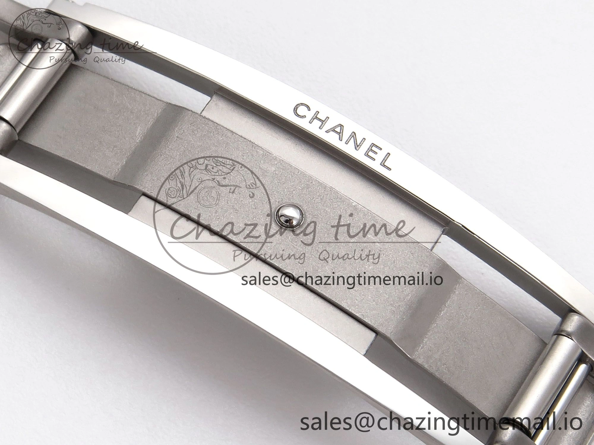 J13 33mm XF 1:1 Best Edition White Korea Ceramic White Diamonds Dial Diamonds Bezel on Bracelet Swiss Quartz