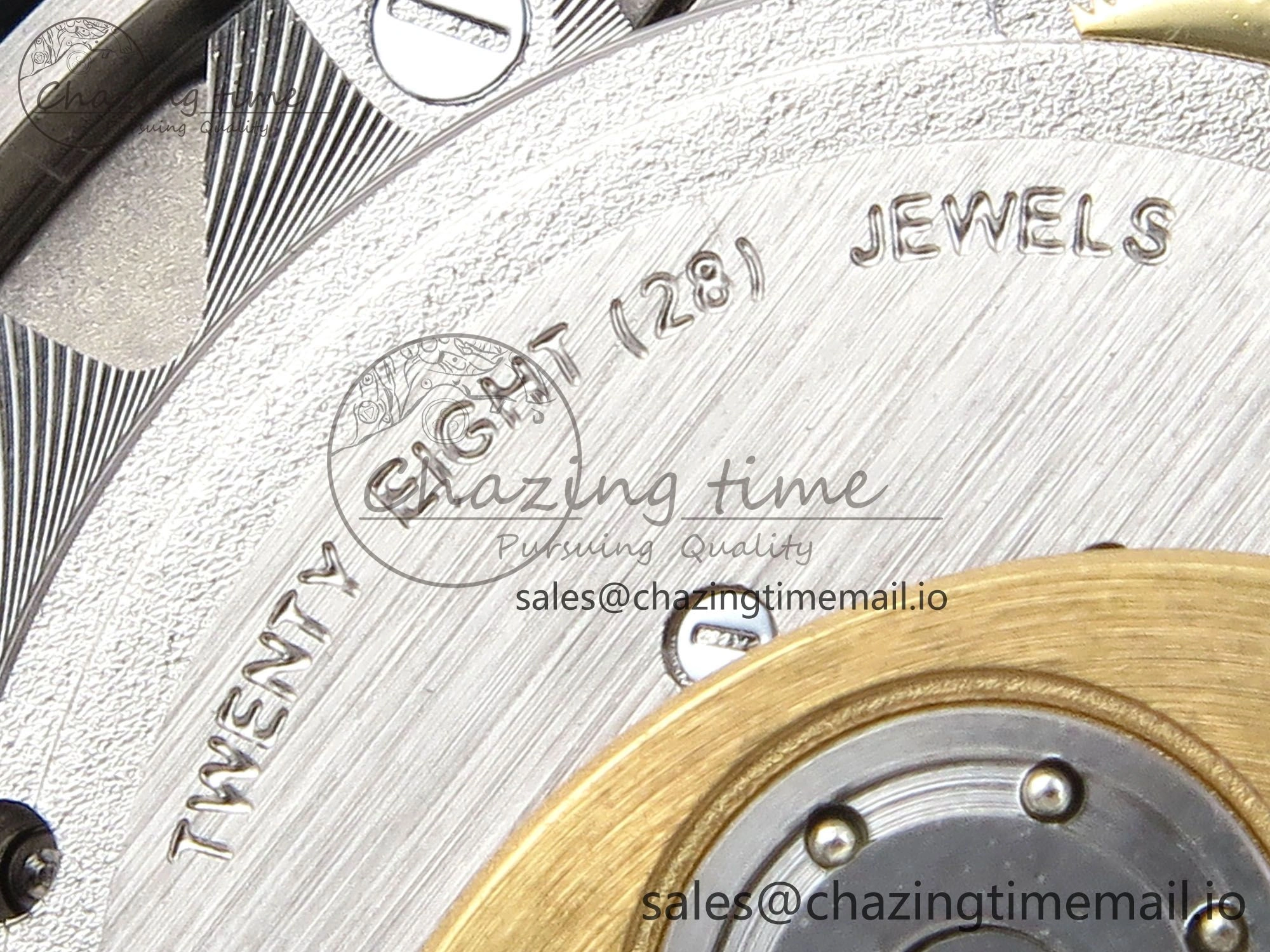 J13 33mm YG White Ceramic HTF 1:1 Best Edition White YG Dial on Bracelet A12.1