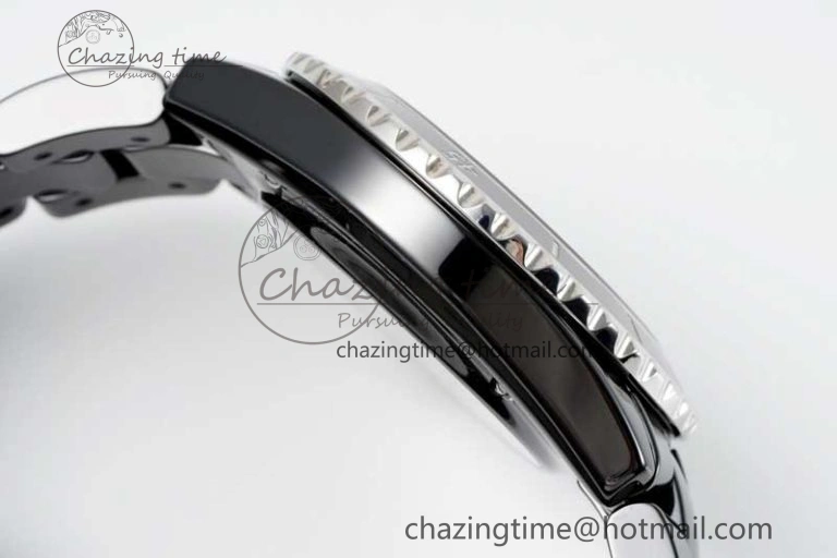 J13 38mm H5697 HTF 1:1 Best Edition Black Korea Ceramic Numeral Markers Dial on Bracelet Calibre 12.1
