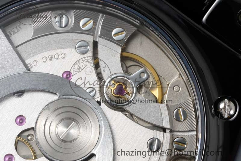 J13 38mm H5702 HTF 1:1 Best Edition Black Korea Ceramic Diamonds Markers Dial on Bracelet Calibre 12.1