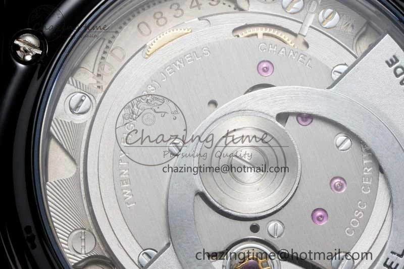 J13 38mm H5702 HTF 1:1 Best Edition Black Korea Ceramic Diamonds Markers Dial on Bracelet Calibre 12.1