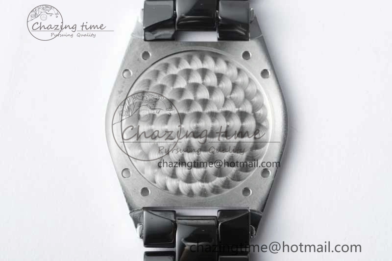 J13 38mm HTF 1:1 Best Edition Black Korea Ceramic Numeral Markers Dial on Bracelet A2892