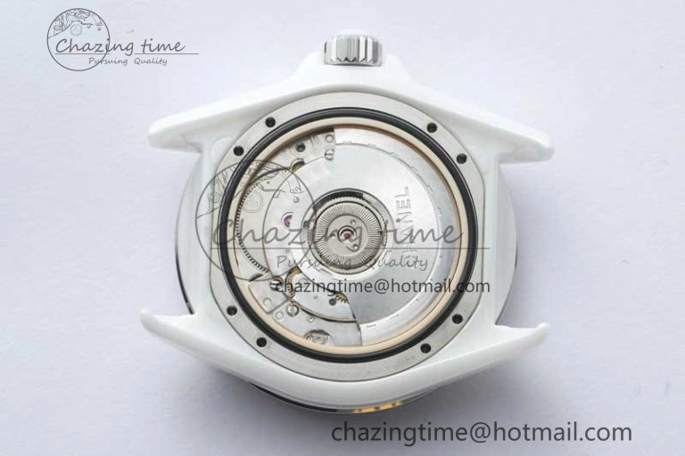 J13 38mm HTF 1:1 Best Edition White Korea Ceramic Numeral Markers Dial on Bracelet A2892