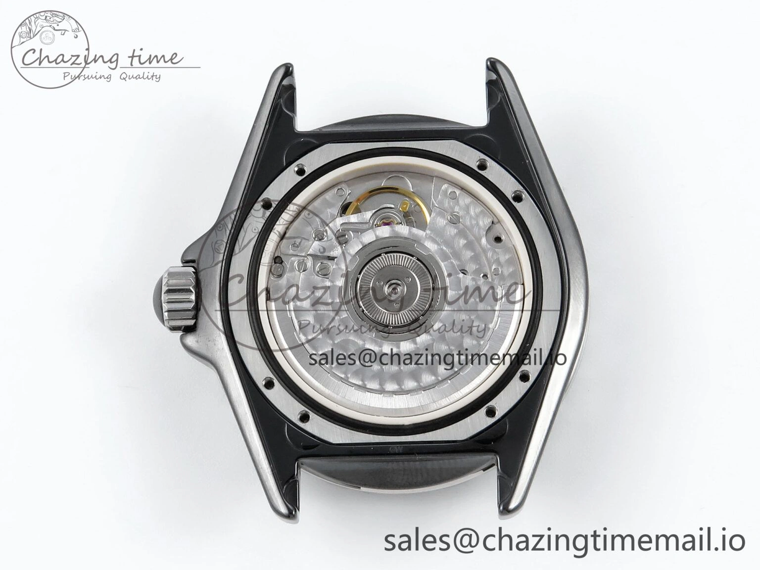 J13 38mm White Ceramic HTF 1:1 Best Edition Black Boy Pattern Dial on Bracelet A2892