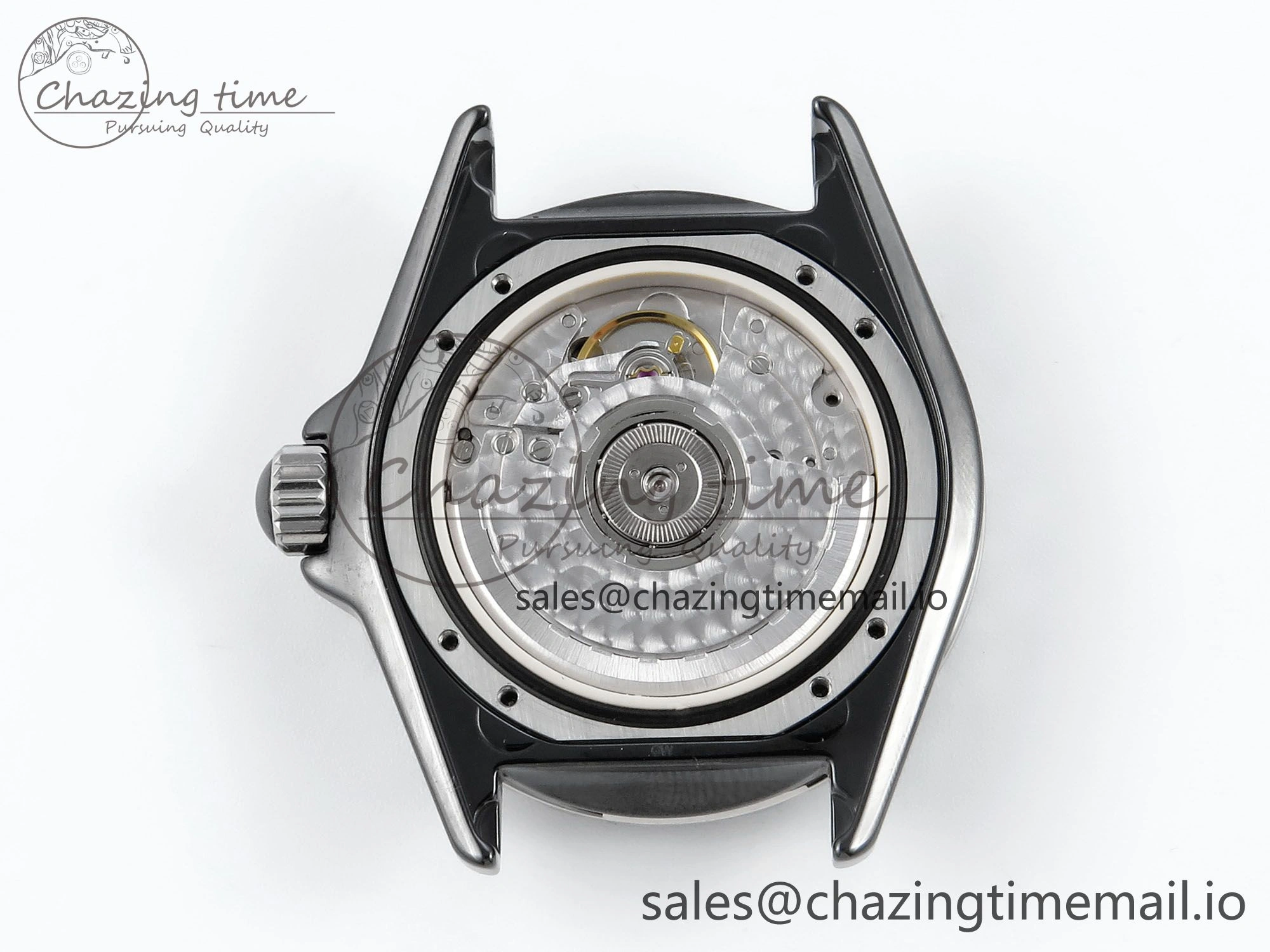 J13 38mm White Ceramic HTF 1:1 Best Edition Black Boy Pattern Dial on Bracelet A2892