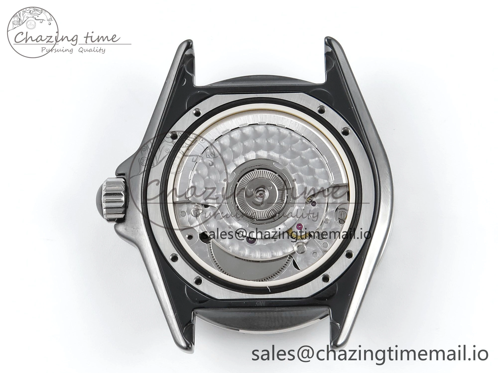 J13 38mm White Ceramic HTF 1:1 Best Edition Black Boy Pattern Dial on Bracelet A2892