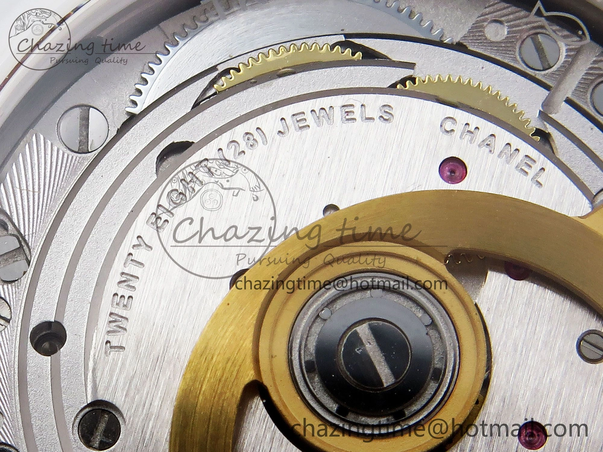 J13 38mm YG White Ceramic BVF 1:1 Best Edition White Dial on Bracelet A12.1