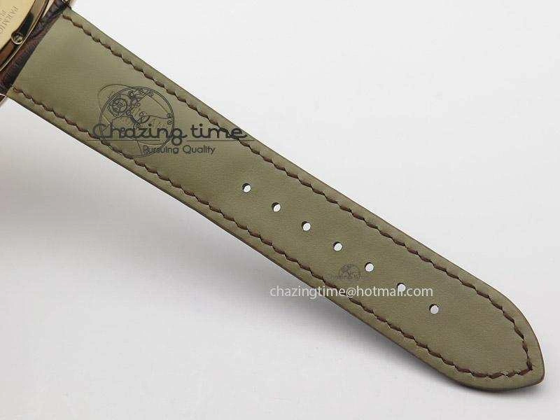 Kalpa Grande RG Gold Textured Dial On Brown Leather Strap A331