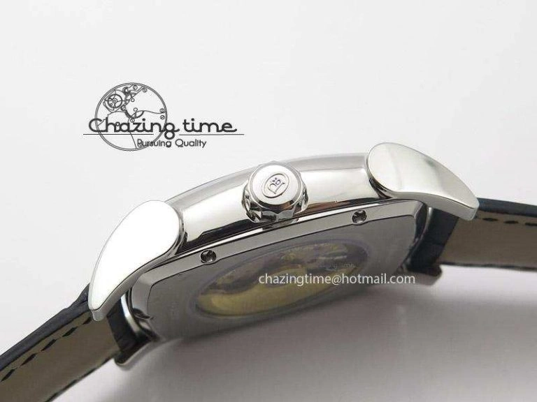 Kalpa Grande SS Gold Textured Dial On Black Leather Strap A331