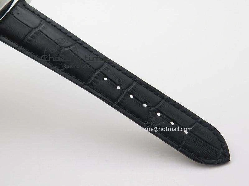 Kalpa Grande SS Gold Textured Dial On Black Leather Strap A331