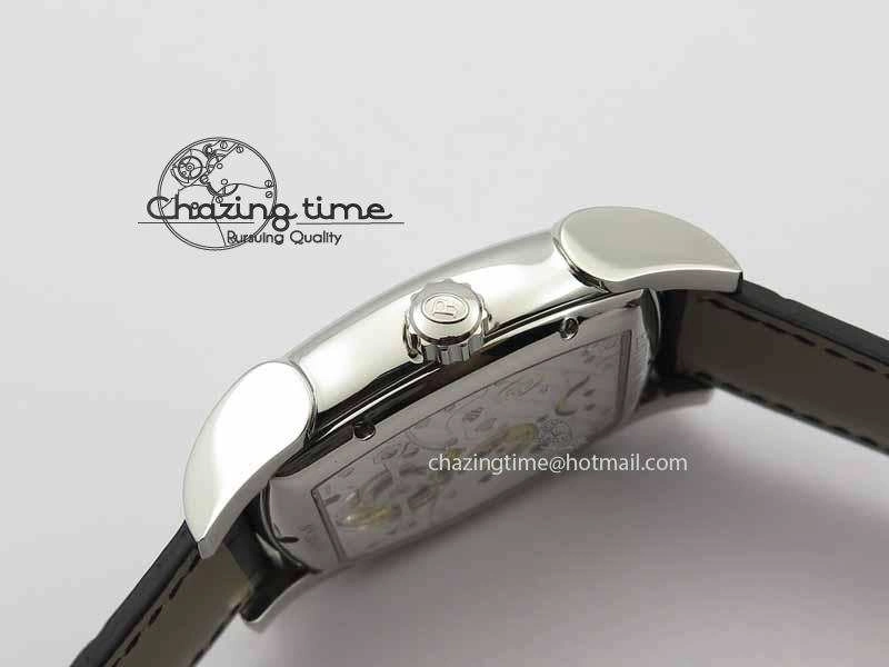 Kalpa Grande Tourbillon AZ Best Edition SS Gray Dial On Black Leather Strap