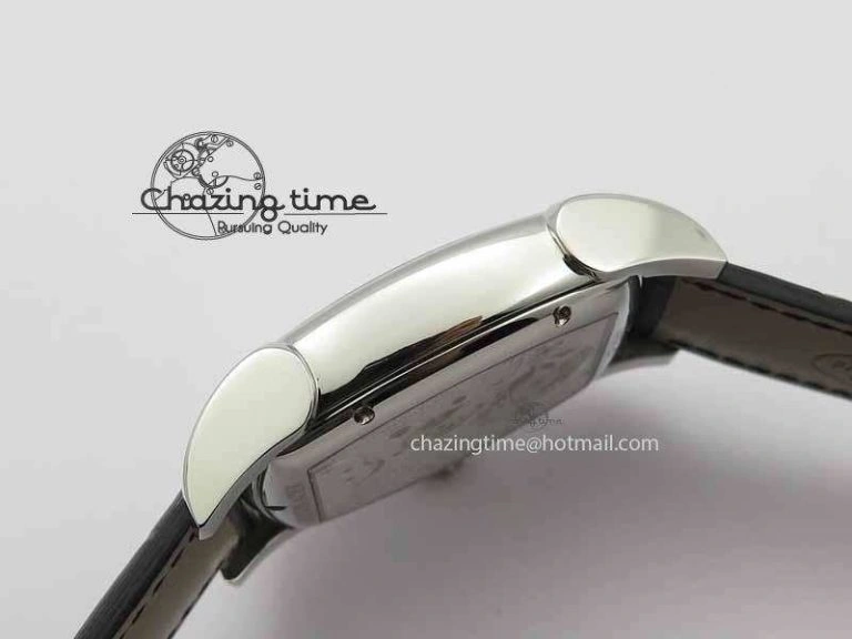 Kalpa Grande Tourbillon AZ Best Edition SS Gray Dial On Black Leather Strap