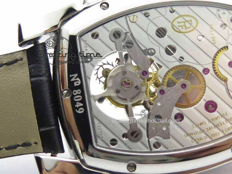Kalpa Grande Tourbillon AZ Best Edition SS Gray Dial On Black Leather Strap