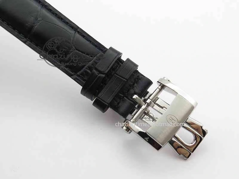 Kalpa Grande Tourbillon AZ Best Edition SS Gray Dial On Black Leather Strap