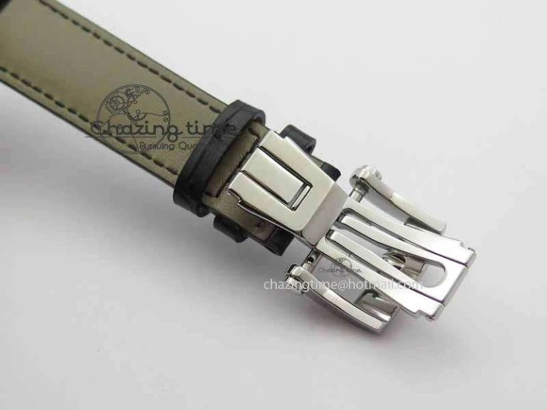 Kalpa Grande Tourbillon AZ Best Edition SS Gray Dial On Black Leather Strap