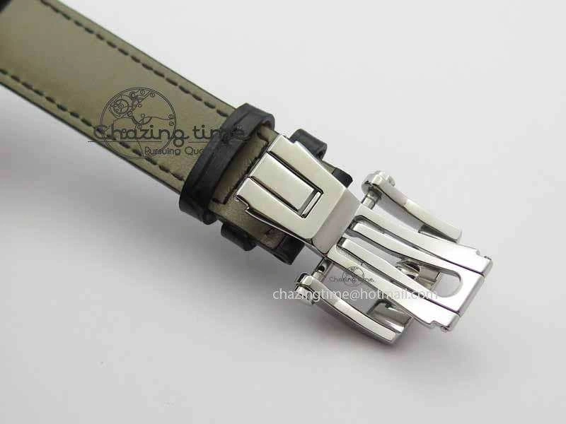 Kalpa Grande Tourbillon AZ Best Edition SS Gray Dial On Black Leather Strap