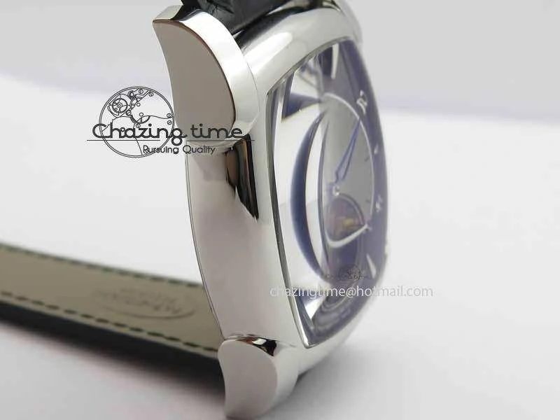 Kalpa Grande Tourbillon AZ Best Edition SS Gray Dial On Black Leather Strap