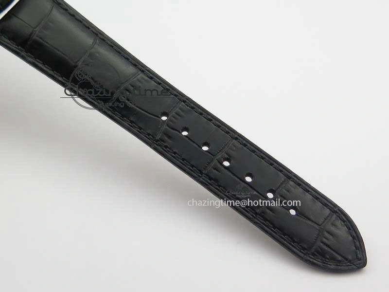 Kalpa Tourbillon SS Gray Textured Dial On Black Leather Strap
