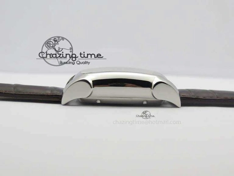 Kalpa Tourbillon SS White Textured Dial On Brown Leather Strap