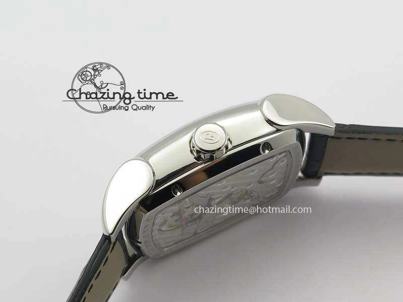 Kalpa Tourbillon SS Yellow Textured Dial On Black Leather Strap