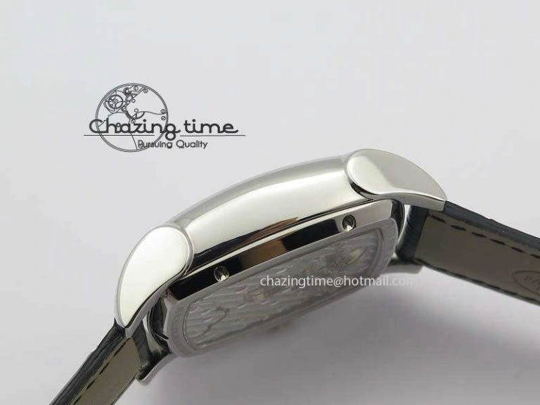 Kalpa Tourbillon SS Yellow Textured Dial On Black Leather Strap
