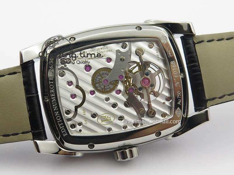 Kalpa Tourbillon SS Yellow Textured Dial On Black Leather Strap