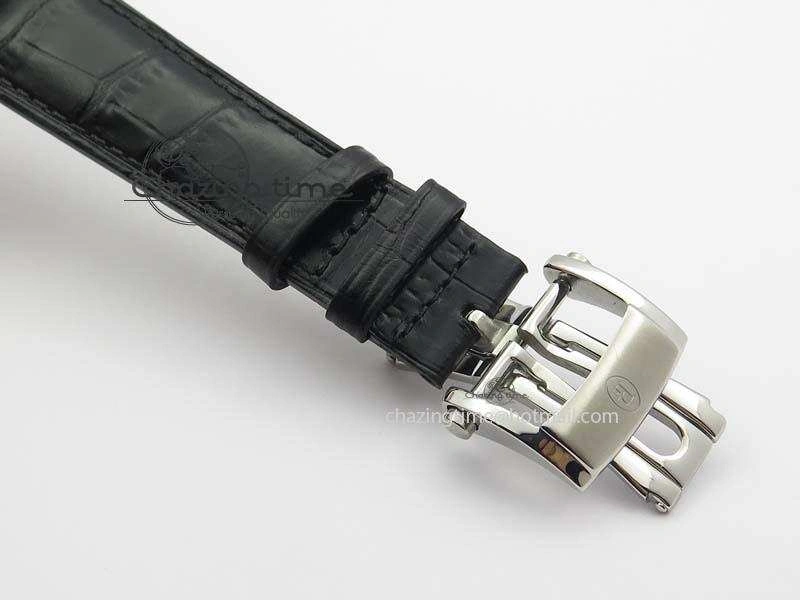 Kalpa Tourbillon SS Yellow Textured Dial On Black Leather Strap