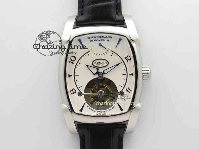 Kalpa Tourbillon SS Yellow Textured Dial On Black Leather Strap