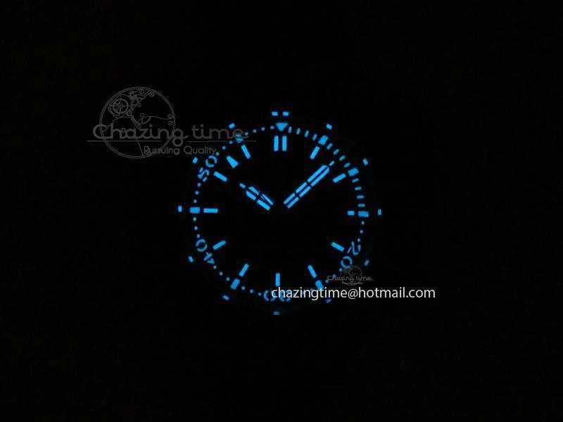 King Power 48mm OceanGraphic 4000 Carbon V6F 1:1 Best Edition Black Dial Blue Markers A7750