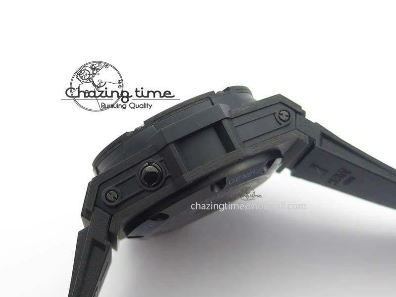 King Power 48mm OceanGraphic 4000 Carbon V6F 1:1 Best Edition Black Dial Blue Markers A7750