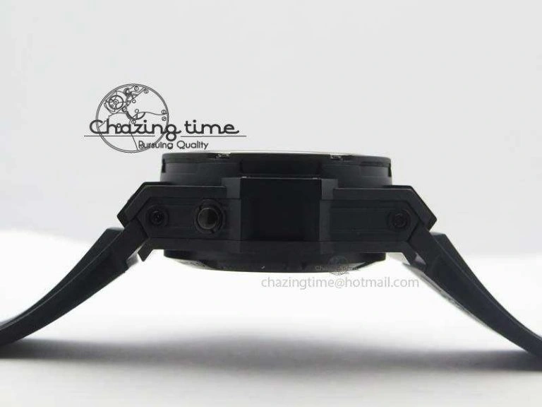 King Power 48mm OceanGraphic 4000 Carbon V6F 1:1 Best Edition Black Dial Gray Markers A7750