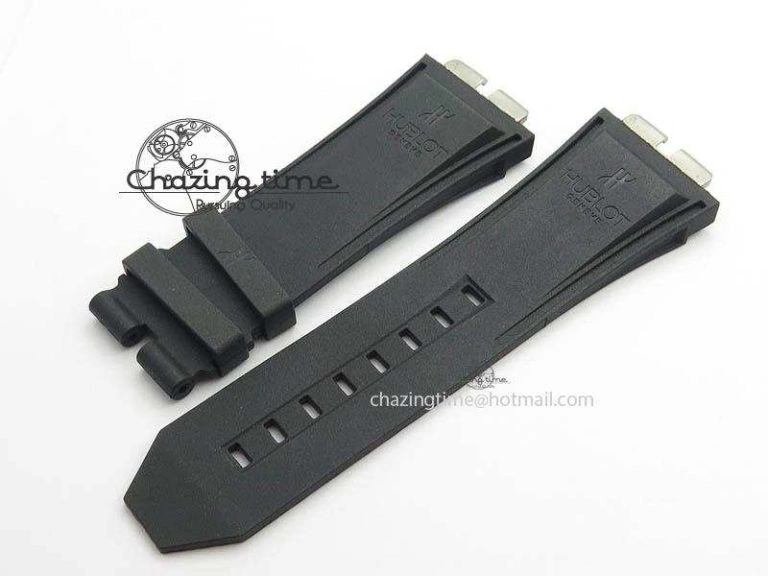 King Power 48mm OceanGraphic 4000 Carbon V6F 1:1 Black Dial Blue Gummy Strap A7750