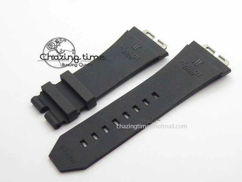 King Power 48mm OceanGraphic 4000 Carbon V6F 1:1 Black Dial Blue Gummy Strap A7750
