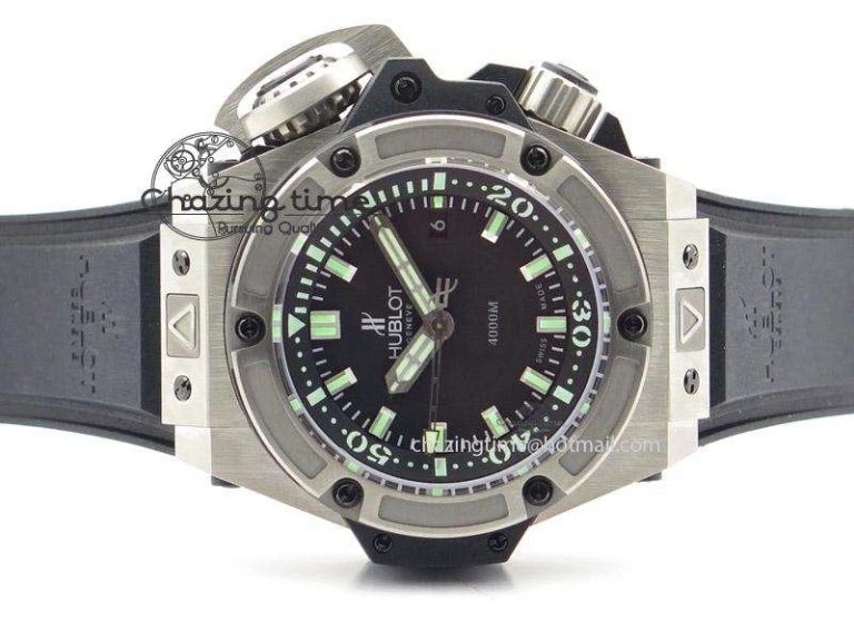 King Power 48mm OceanoGraphic 4000 Titanium V2 A7750