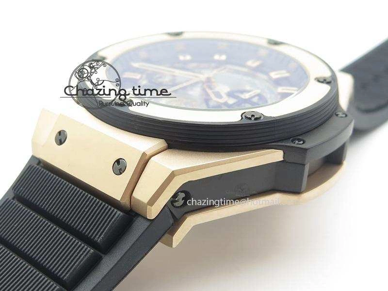 King Power 48mm Unico King RG On Black Rubber Strap A7750