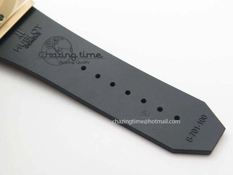 King Power 48mm Unico King RG On Black Rubber Strap A7750