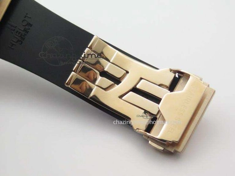 King Power 48mm Unico King RG On Black Rubber Strap A7750