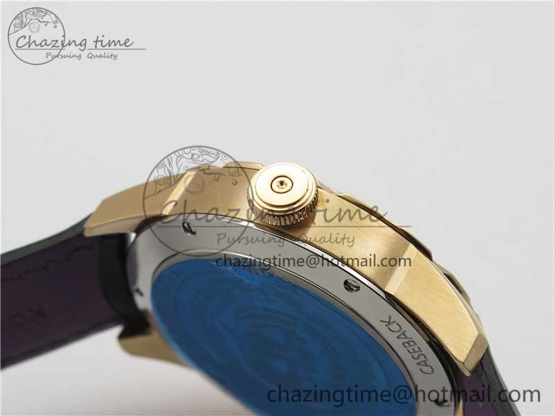 Konstantin Chaykin Joker RG TWF Best Edition Green Pumpkin Dial on Black Leather Strap NH35A