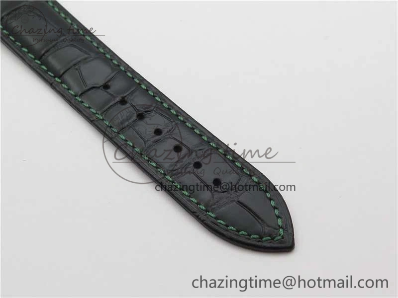 Konstantin Chaykin Joker RG TWF Best Edition Green Pumpkin Dial on Black Leather Strap NH35A